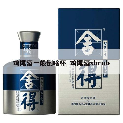 鸡尾酒一般倒啥杯_鸡尾酒shrub 