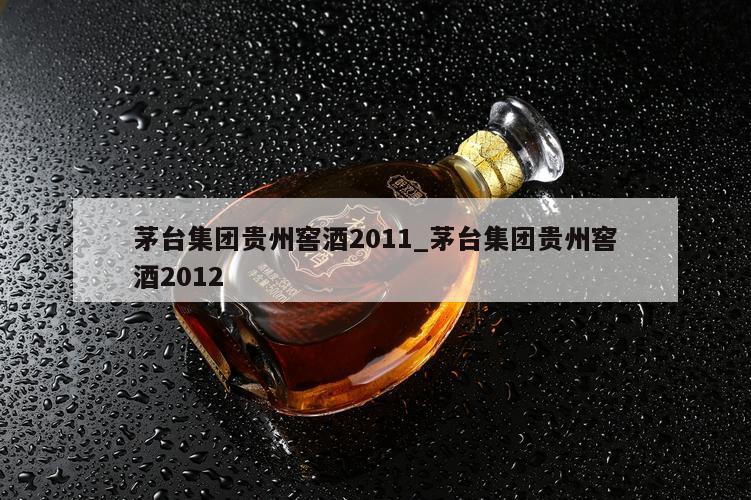 茅台集团贵州窖酒2011_茅台集团贵州窖酒2012